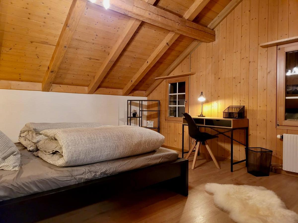 Forest View Apartment In Leissigen By Interlaken With No Kitchen Екстериор снимка